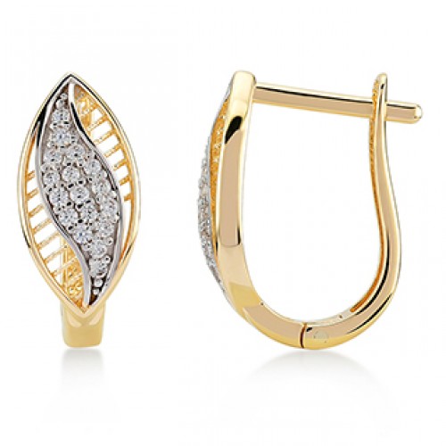 Gold earrings 10kt,